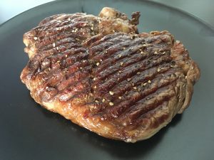 Ein Steak vom Bartscher Kontaktgrill
