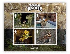 Tomb Raider Briefmarken